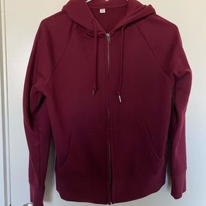 Maroon hoodie